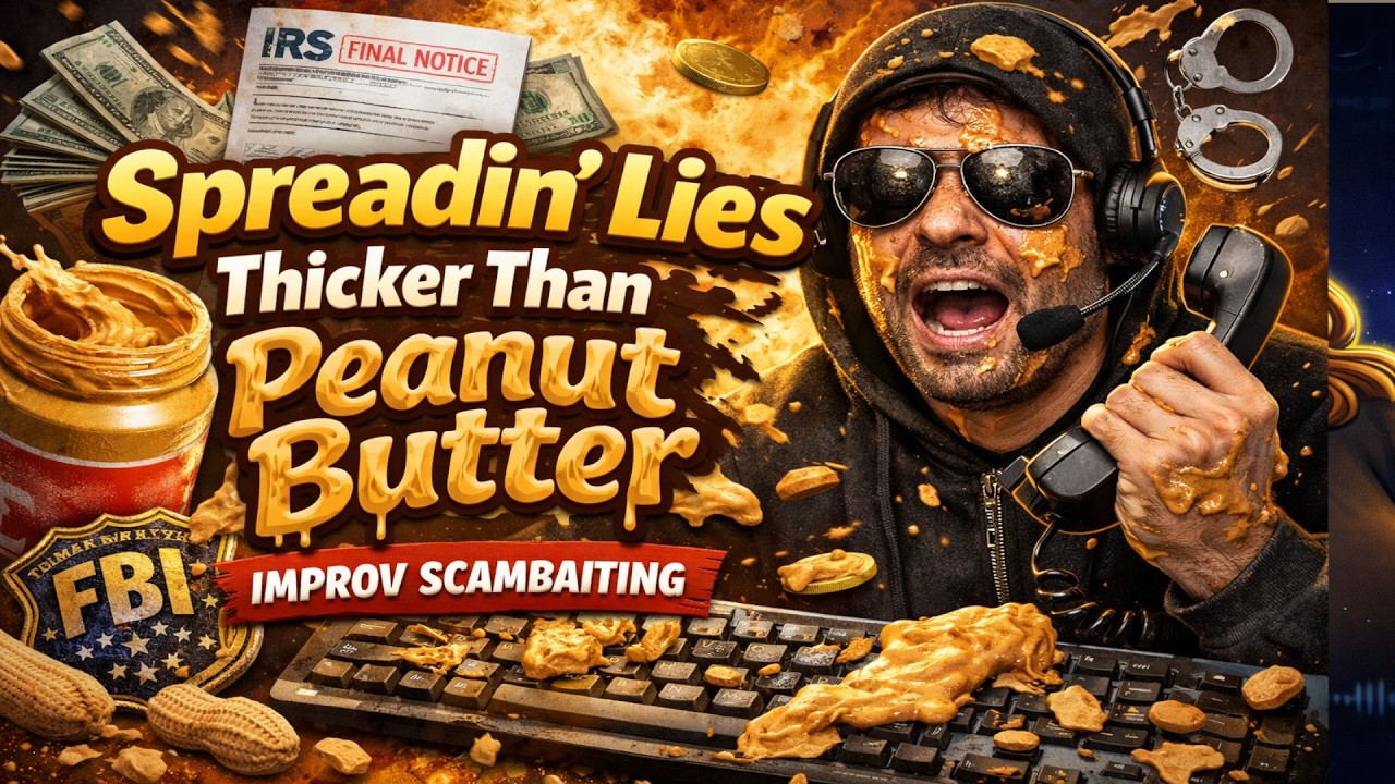 Spreadin’ Lies Thicker Than Peanut Butter | IMPROV Scambaiting #446