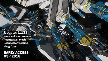 Space Engineers - Update 01.133 - New Collision Sounds, Contextual Music, Connector Welding