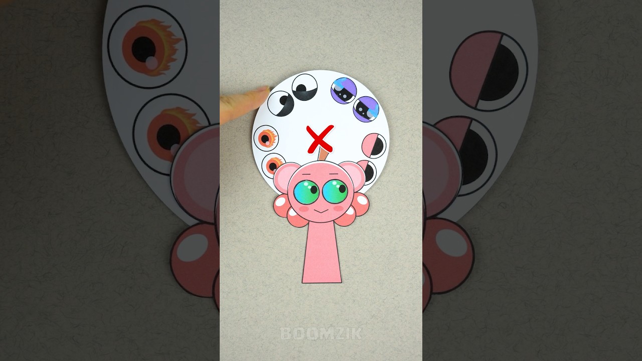 Sprunki Berry Incredibox in Paper Craft Game 