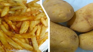 Crispy French Fries Recipe |Homemade crispy fries | How to make crispy fries | Nings kitchen vlog