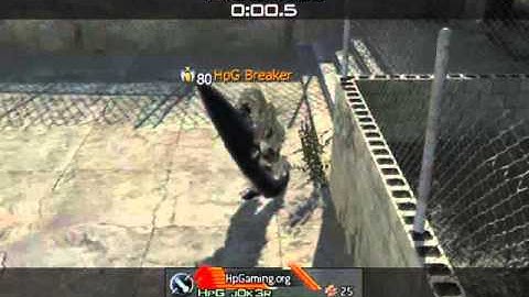 Cross map throwing knife - MW3 Game Clip