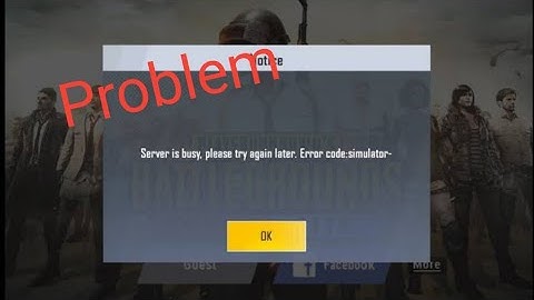 servers is busy problem in pubg Mobile lite 0.20.0 ka updated me