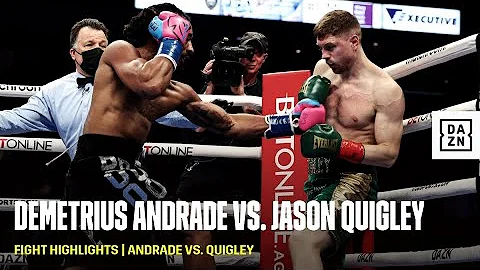 FIGHT HIGHLIGHTS | Demetrius Andrade vs. Jason Qui...