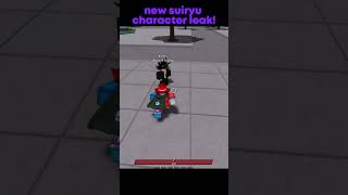 NEW Suiryu Character Leak🔥!!   The Strongest Battlegrounds