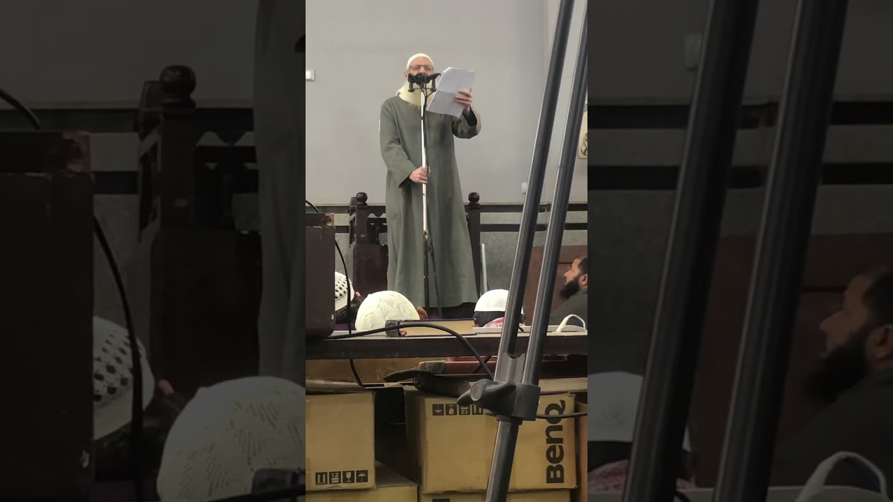 من حصريات خطبة الجمعة للشيخ رسلان | شاهد وكانك في المسجد