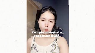 De Mpiw Mode Daster Bikin Ichibos Bangun