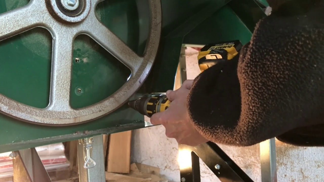 Woodland Mill HM126e (2018), Modified with Adjustable Blade Guide YouTube