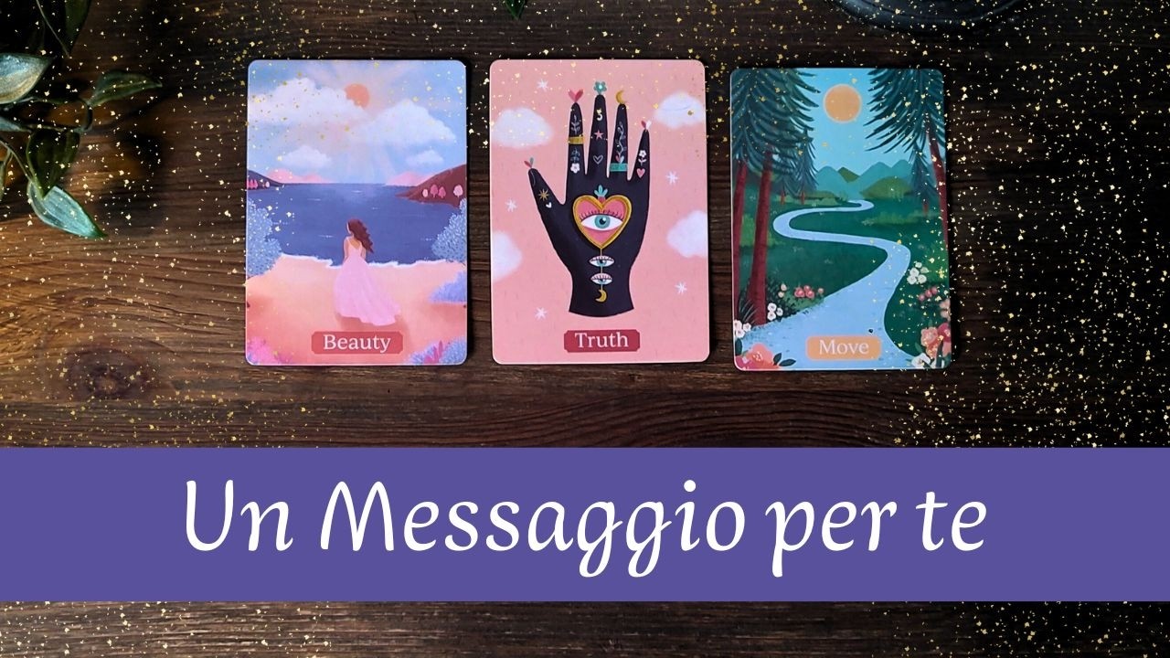 🔮 Messaggio per te 🔮 Tarocchi Interattivi 🔮 Scegli il mazzo 🔮