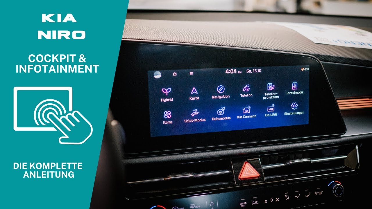 Kia Niro 2025 Cockpit und Infotainment