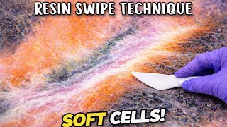 Resin Swipe Technique | Creating BEAUTIFUL Soft Cells screenshot 4