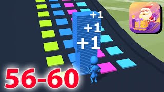 Famous NEW GAME - Stack Colors - Level 56-60  -  New Update Gameplay Walkthrough - All Level (iOS, Android) Net Worth