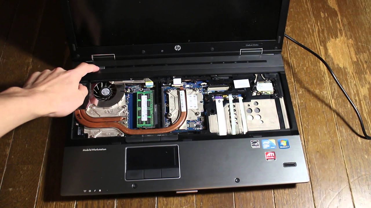 HP EliteBook 8540w MXM Upgrade Quadro K2100M YouTube