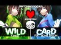 ◤Nightcore◢ ↬ Wildcard [Switching Vocals]