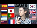 ASMR in 13 Languages in 3 min! 🎉