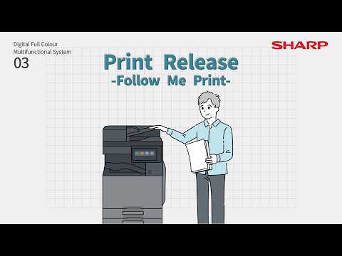 Capa de MFP Feature Animation - #03 Print Release : SHARP