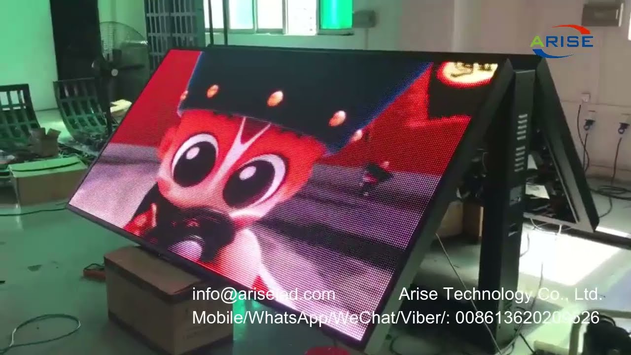 IP65 waterproof Front Maintenance Open Cabinet Outdoor LED Display Sign Double Sided LED Billboard F