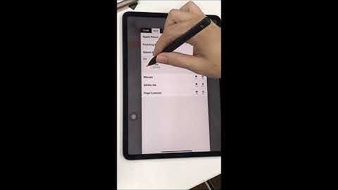 Concept pairing with Adonit stylus tutorial / 概念 app 與 Adonit 觸控筆配對教學