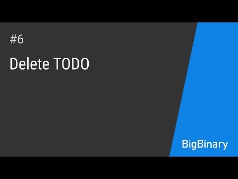 Delete TODO | Learn ReactJS in steps Episode 6