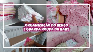 ORGANIZANDO O BERÇO E O GUARDA ROUPA DA HADASSA | LIMPEZA E ORGANIZAÇÃO - LETÍCIA MARIA