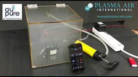 Plasma Air - Effect of Bipolar Ionization on Smoke