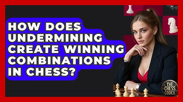 How Does Undermining Create Winning Combinations In Chess? - The Chess Codex