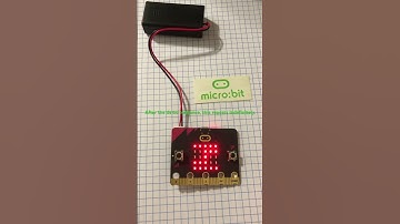 My BBC micro:bit go idling after demo sequence.