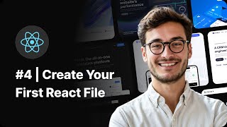 React Tutorial in Hindi #4 | Hello World in React | Create Your First React File