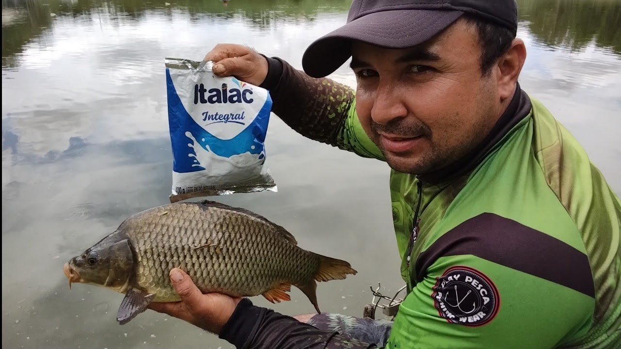 MASSA com esse PRODUTO pega todos tipos de PEIXE pescaria de Tilápia