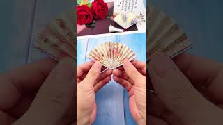 Mini fan for summer only Handmade origami tutorial Creator Center Creative inspiration Handmade