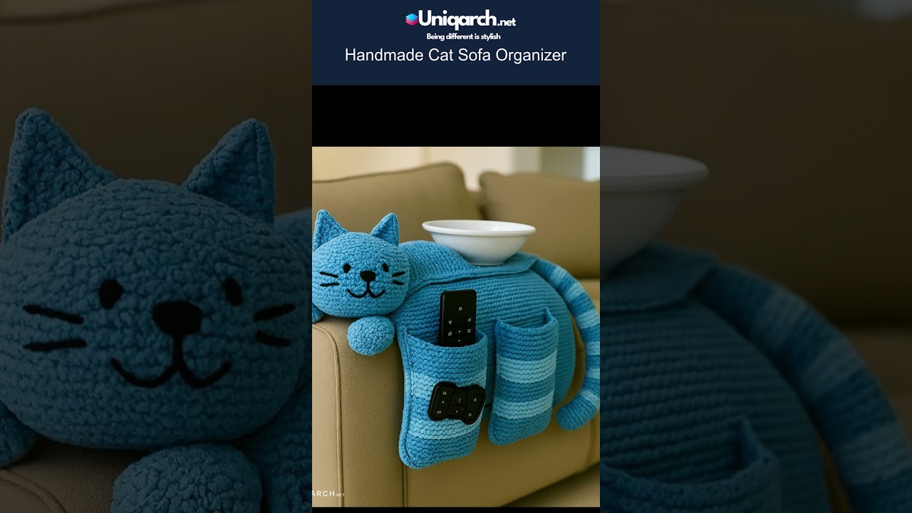 516 Handmade Cat Sofa Organizer