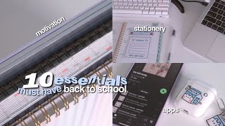 10 must-have back to school essentials 🖥 apps, stationery, motivation screenshot 5