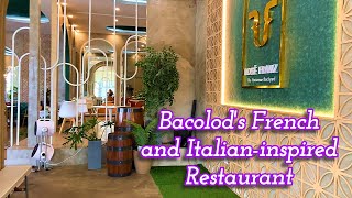 A Glimpse of Rosé Franz Bacolod - A French and Italian-inspired Restaurant