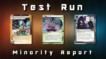 Test Run - Ep 46 - NEH - Minority Report with Rob