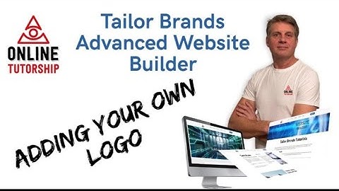 Tailor Brands Website Builder - Adding Your Own Logo