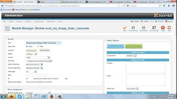 Responsive Image Fader Carousel Joomla Module