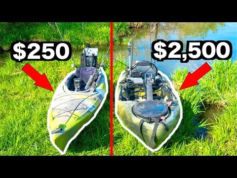 CHEAP vs EXPENSIVE Kayak FiClothesng Challenge!!!