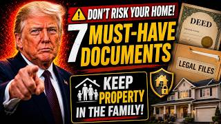 7 Documents That Protect Your Home From the IRS, Medicaid, and Probate Court