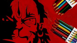 Draw Hanuman ji  || Easy Drawing || (step by step)📿❤️