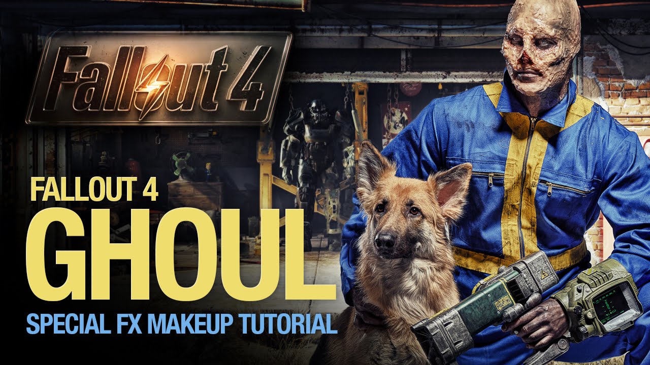 Fallout 4 Ghoul Special Fx Makeup Tutorial YouTube