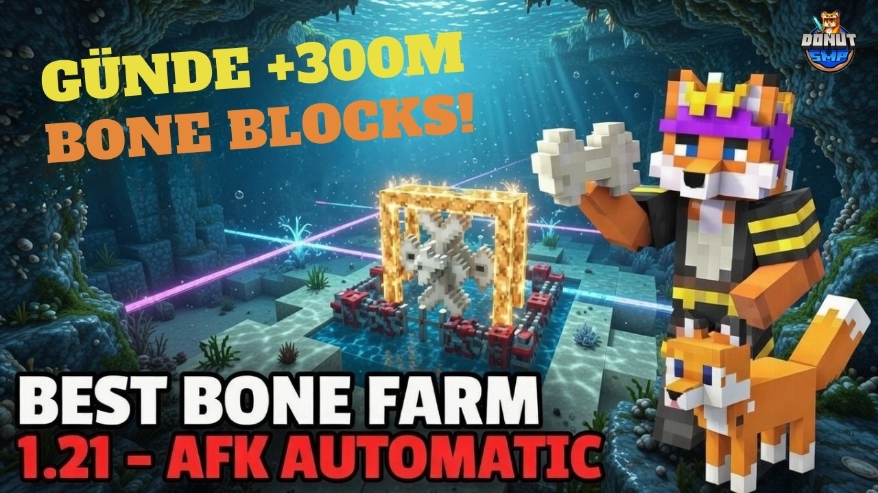 Donut SMP Günde 300 M Efsane Kar ( Bölüm 33 )