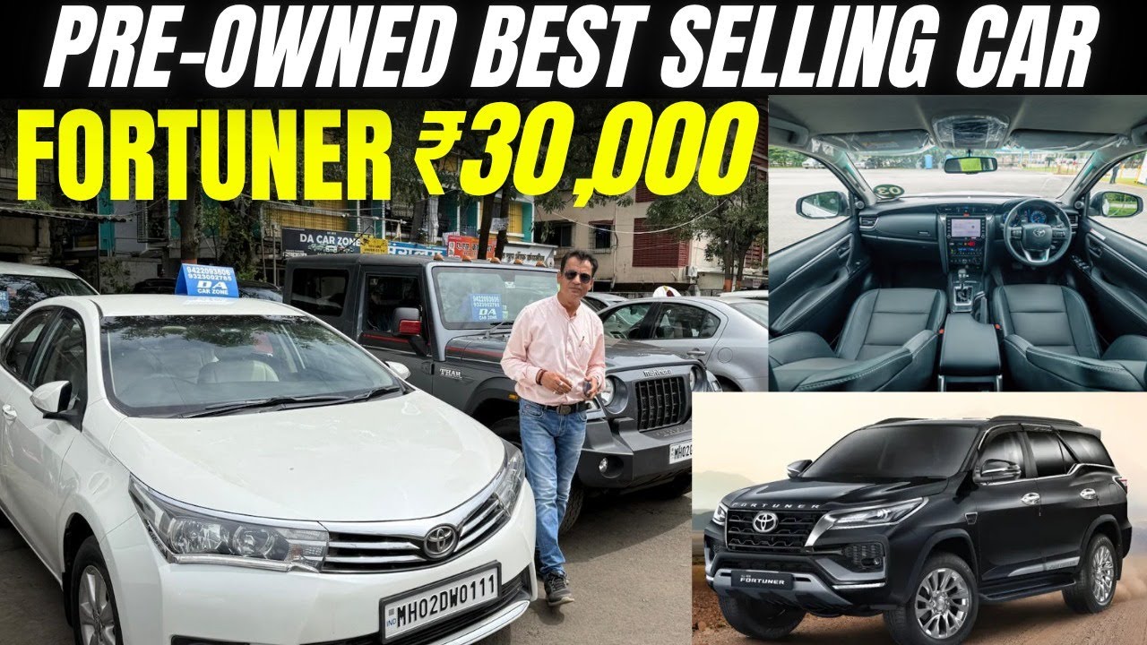 FORTUNER Rs.40,000 MEIN 😍SECOND HAND CARS IN MUMBAI | USED CARS SALE | LOAN AVAILABLE