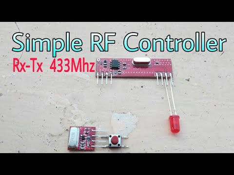 Make A Wireless CAR | 433 Mhz Rx-Tx | RF controled transmitter and ...