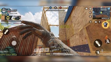 COD MOBILE GAMEPLAY MULTIPLAYER : Firing Range : Domination : 10 vs 10