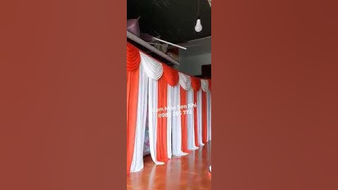 Rèm màn Sơn  Nhi  chuyên thiết kế và cắt may tất cả các mẫu Rạp cưới : 0989  266 772-  0989 655 772
