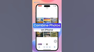 Combine Photos on iPhone without Any Third-party Apps!