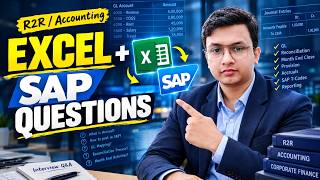 R2R Interview Questions Part 5 | Excel, SAP & Accounting #r2r #R2RInterview #accountinginterview