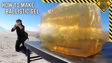 How to Make Real BALLISTIC GEL (it