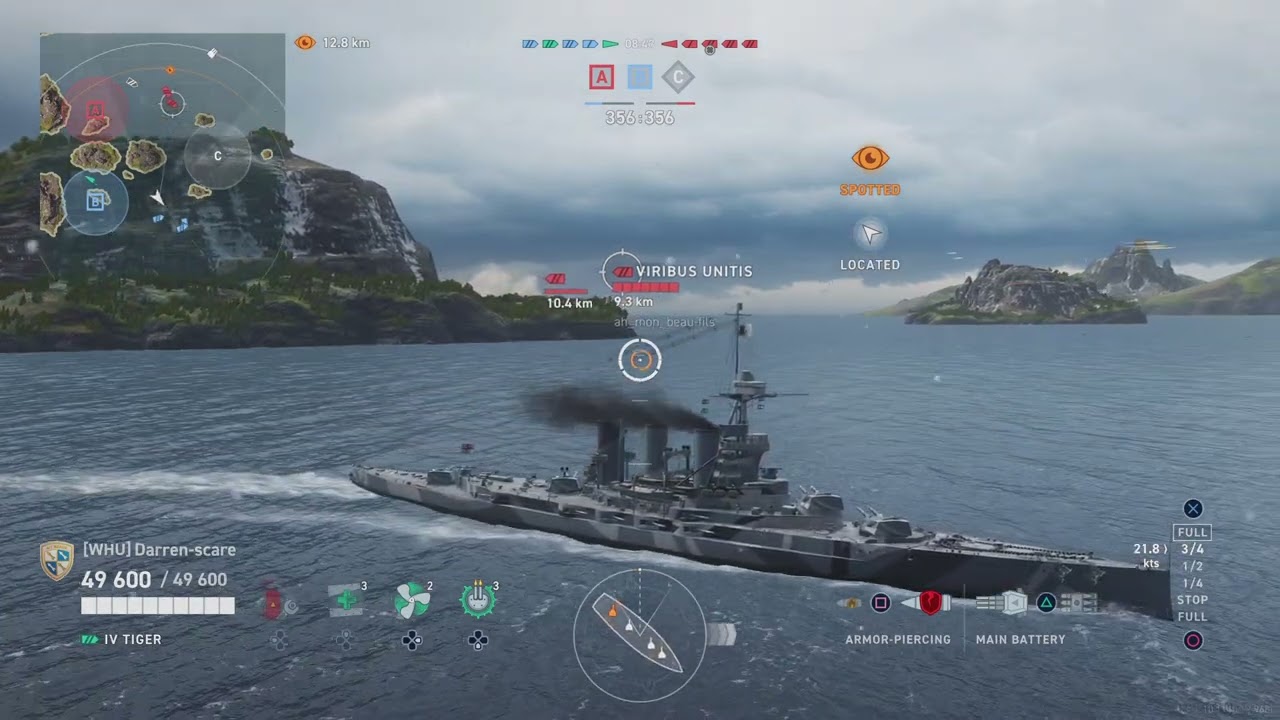 HMS TIGER  Strike First Blood World of Warships: Legends