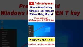 Windows Task Manager Setting with shortcut key. #shorts screenshot 4
