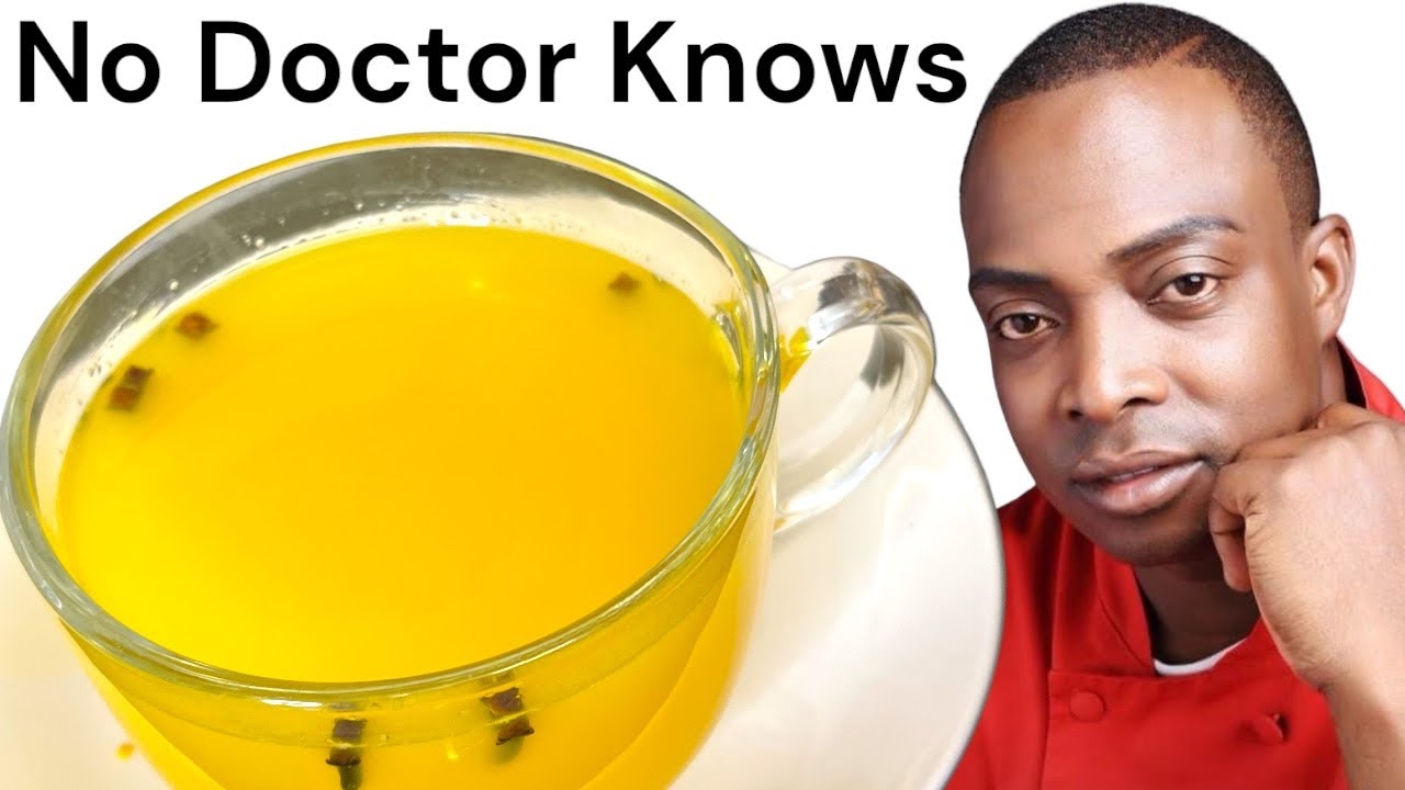 No doctor knows this cook leaves drink! The liquid before bed cleanse the liver in the body!